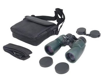 Бинокль Veber ED 10x42 WP, зеленый