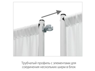 Ширма медицинская Ш-1 арт. Md21616