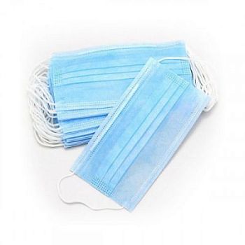 Медицинская маска для лица трехслойная арт. MfHc26521