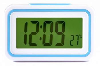 Говорящие часы с будильником и термометром арт. ИА22782