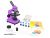 Микроскоп Levenhuk Rainbow 2L PLUS Amethyst\Аметист