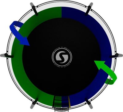 Батут SWOLLEN Prime Black 8 FT арт. SW28293