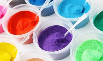 Форма для насыпных узоров. Базовый набор с цветным песком арт. RN23074