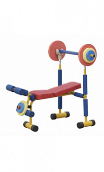 Детский тренажер скамья для жима арт. MT11257
