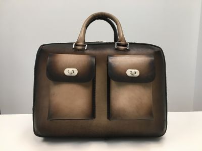Портфель Deal (ручная работа, натуральная кожа), коричневый