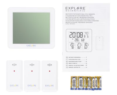 Метеостанция Explore Scientific с тремя датчиками