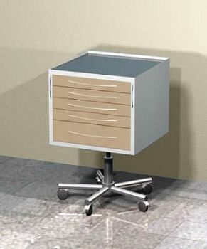 Передвижной столик (5 выдвижных ящиков)