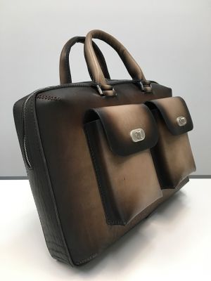 Портфель Deal (ручная работа, натуральная кожа), коричневый