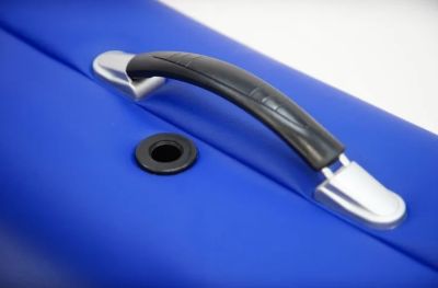 Стол массажный, на буковом каркасе, синий MET Comfort PRO W2