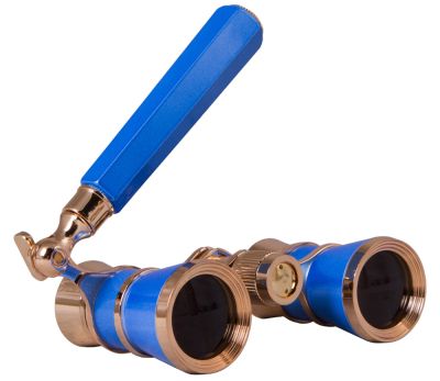 Театральный бинокль-лорнет Levenhuk (Левенгук) Broadway 325L Blue Wave