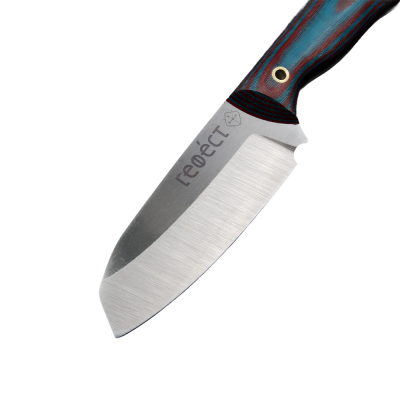 Windford Гефест сталь AUS 10, бордо/синий