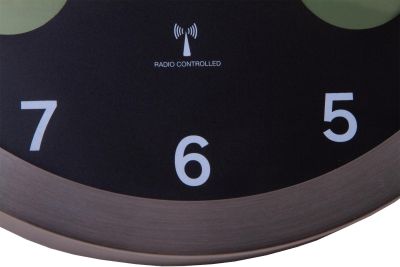 Метеостанция (настенные часы) Bresser (Брессер) MyTime io, 30 см, черная