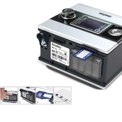 ResMed S9 VPAP ST с увлажнителем H5i арт. ЧВ21914