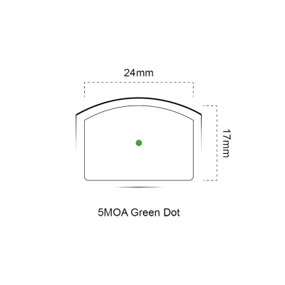 Vector Optics Frenzy-S 1x17x24 MIC Pistol