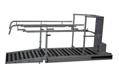 Лестница-брусья с электронной регулировкой высоты ступеней «АЛЬТЕРСТЕП» арт. Mad23331