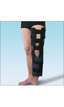 Бандаж на коленный сустав фиксирующий с ребрами жесткости BKFO