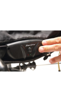 Кресло-коляска инвалидная с электроприводом (эл.усилитель) SmartDrive арт. MT10917