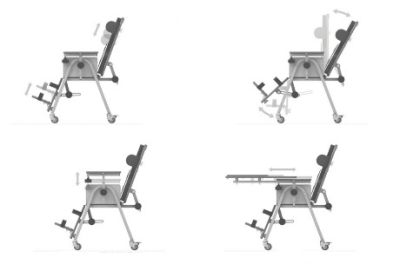 Стул детский ортопедический рост ребенка от 70 до 90 см арт. КХ13587