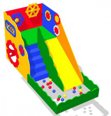 Горка с манежем арт. AQ17637