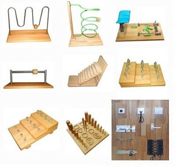 Комплект тренажеров для развития верхних конечностей арт. 16543МО404.00