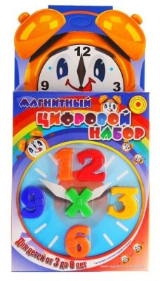 Магнитный цифровой набор (со шрифтом Брайля) арт. ИА18194