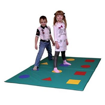 Мягкий складной дидактический коврик с разметками арт. АЛ12788