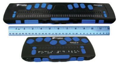 Портативный дисплей Брайля Focus 40 Blue с беспроводной технологией Bluetooth арт. ЭГ3741