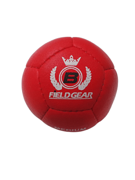 Мяч для игры в Бочча (красный) средней жесткости