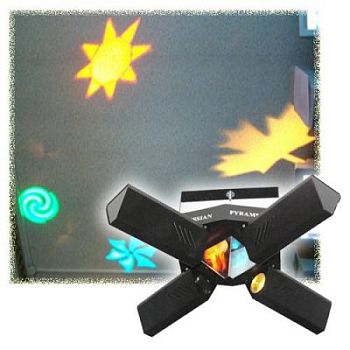 Звукоактивированный проектор светоэффектов «Русская пирамида» арт. 12616