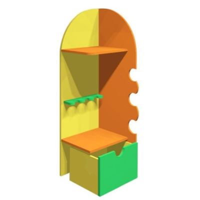 Уголок для спортивного инвентаря арт. MKr24100