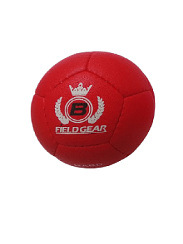 Мяч для игры в Бочча (красный) жесткий