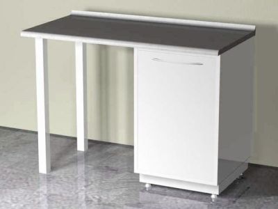 Стол лабораторный однотумбовый