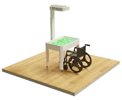 Интерактивная песочница Ronplay Sandbox Доступная среда арт. PVM27151