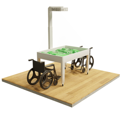 Интерактивная песочница Ronplay Sandbox Доступная среда арт. PVM27151