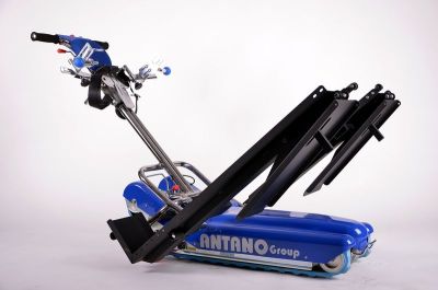 Лестничный гусеничный подъемник для инвалидов LG 2004 с рампой